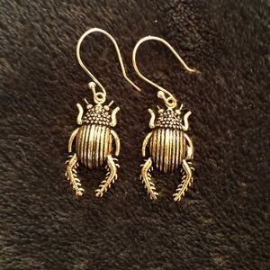 BEETLE EARRINGS / BUG EARRINGS
